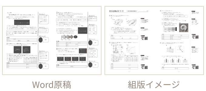 組版（印刷用入稿データ）制作