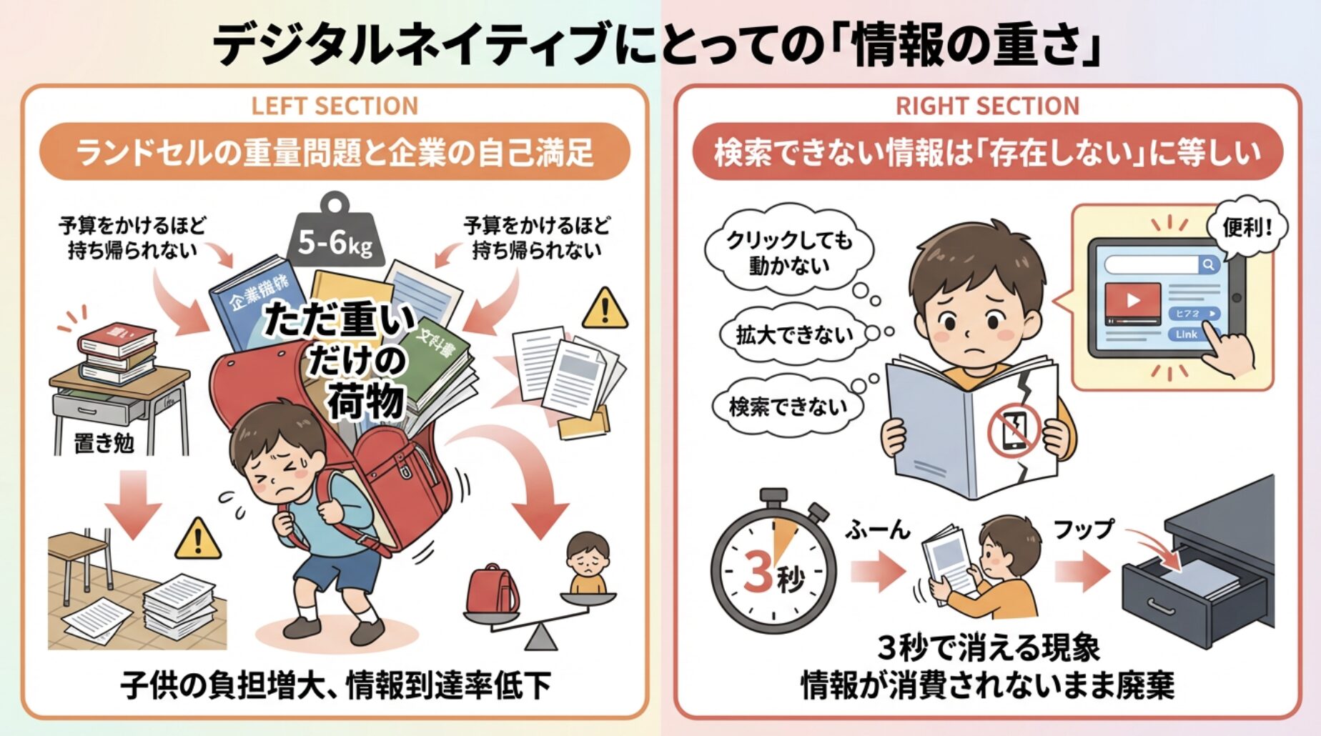 デジタルネイティブにとっての「情報の重さ」