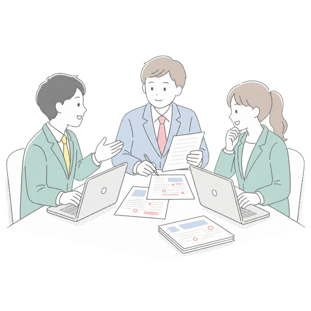 入試問題検証の制作事例イメージ