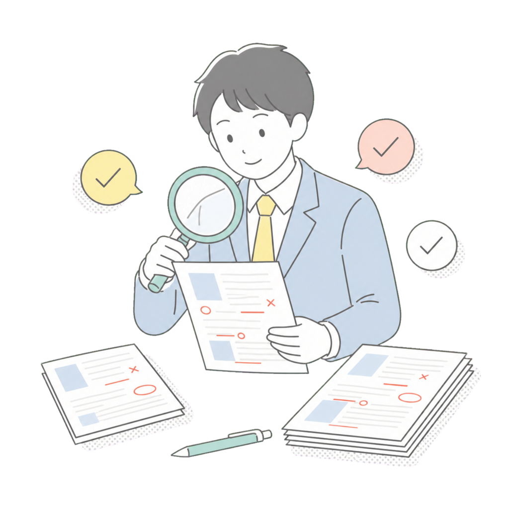 入試問題検証の制作事例イメージ