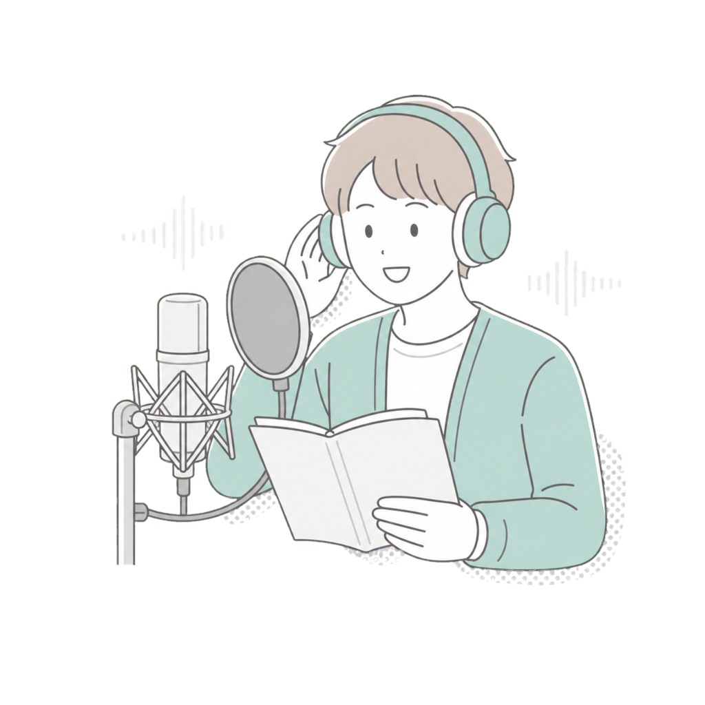 音声制作の制作事例イメージ