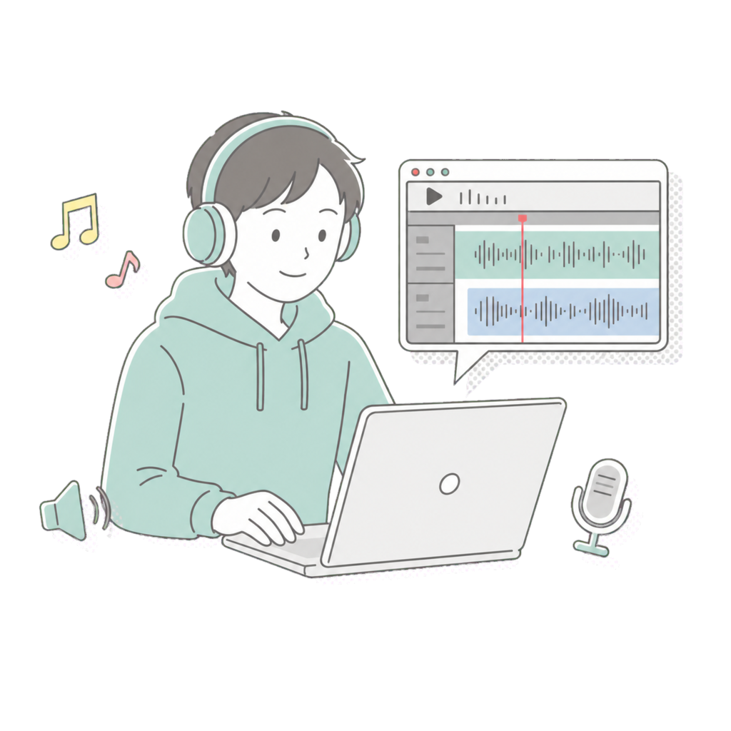 音声制作の制作事例イメージ